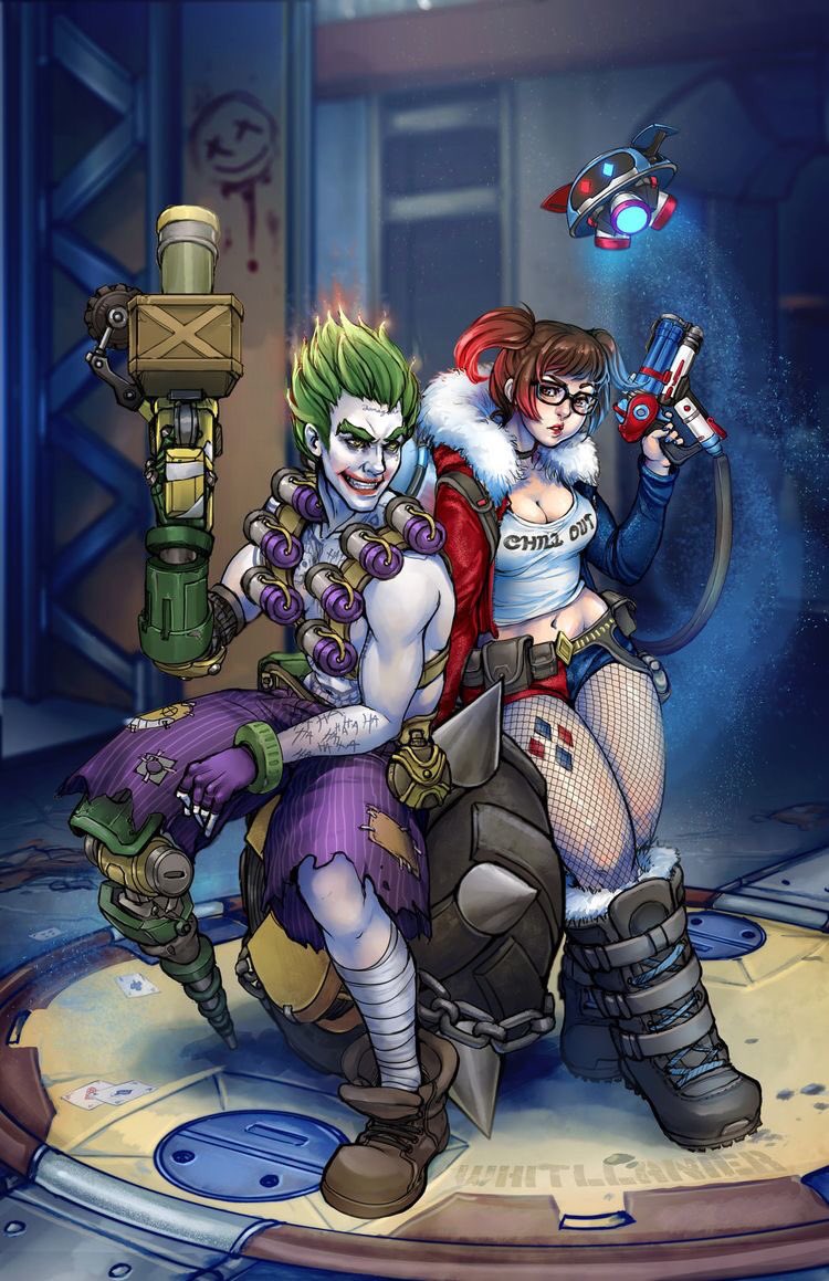 MeiTheBei's tweet photo. The Joker and Harley Quinn 😋
#mei #junkrat #overwatch https://t.co/SuPTFp22CR