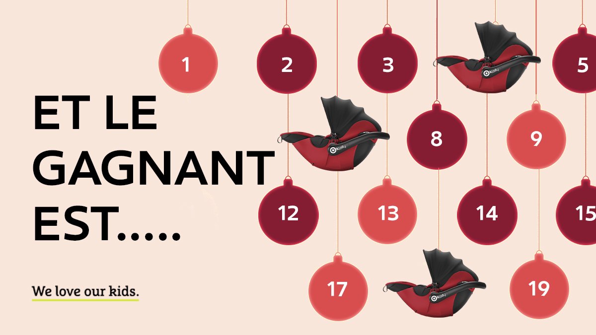 Rendez-vous sur notre page Facebook KiddyFrance pour découvrir l'heureux gagnant du jeu-concours de Noël.
bit.ly/29iznBE
#Kiddy #Kiddyfrance #Evolunaisize #Kiddyfamily #Noël #Weloveourkids #concours #jeu
