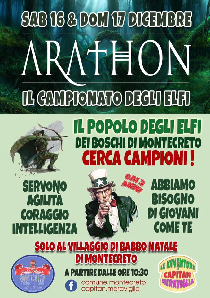 montecreto's tweet photo. a @Montecreto, Al villaggio di @babbonatale Arathon, il campionato degli Elfi!!! https://t.co/QOSKYq3QNt