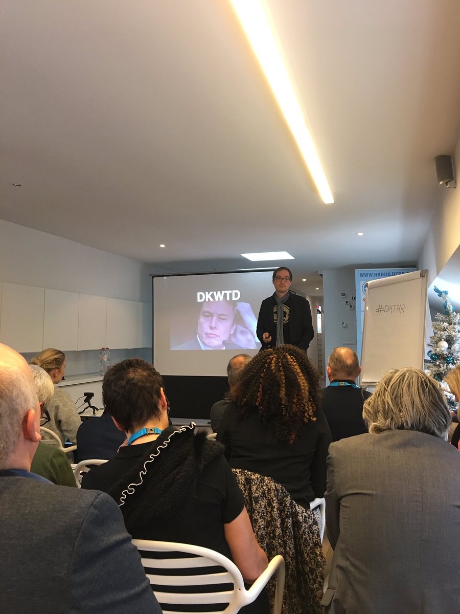 Go there where nobody has ever been before --> greatest example is <a href="/elonmusk/">Elon Musk</a> #entrepreneurship #innovation #dathr --> <a href="/hinssen/">Peter Hinssen</a> : in startups lots of ppl do not know what they are doing = great spirit for innovation!