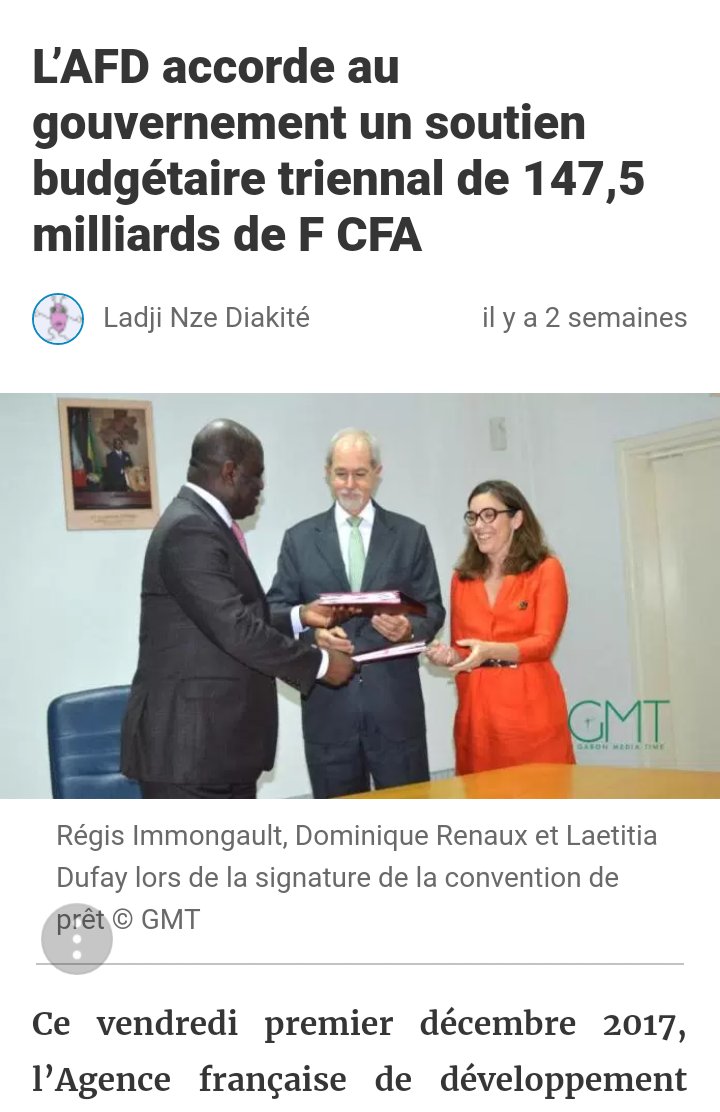 WirFuerGabun's tweet photo. #VfBFCB
#Gabon: A Libreville, la capitale du pays de l’ami de #Macron, les habitants d’une cité ont érigé les barricades pour réclamer de l’eau. Avec 500.000 dollars ont alimente cette cité en eau. #OnePlanetsummit
@EmmanuelMacron recevoir $500000 de #Biensmalacquis du #ClanBongo https://t.co/IPlwWH8gDN