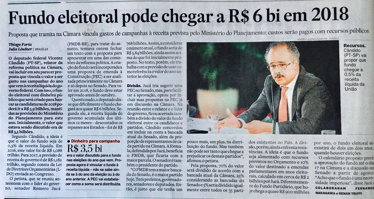 Ricamconsult's tweet photo. Políticos tiraram bilhões de reais de Saúde, Educação, Segurança e desviaram para eles mesmos. Em 2018, lembre-se de não votar em ninguém que apoiou isso. #destaquesdoano https://t.co/dGqOsYEjG9