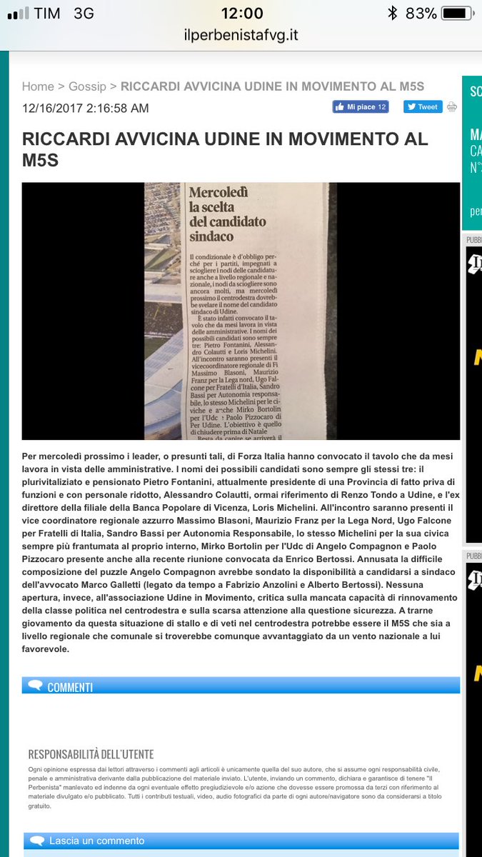 LINFORMATOFVG's tweet photo. @marcobelviso spinge il @fvg5stelle @Mov5Stelle verso il baratro @beppe_grillo @luigidimaio @dalzovo @cristiansergo @saverio38 @Riccardi_FVG @OmarMonestier @BlasoniTW @diariodiudine @alescesare @magdicristiano @serracchiani @Ale_Ciriani @LucaCiriani @Eleonora5stelle https://t.co/uJlKGlkcAi