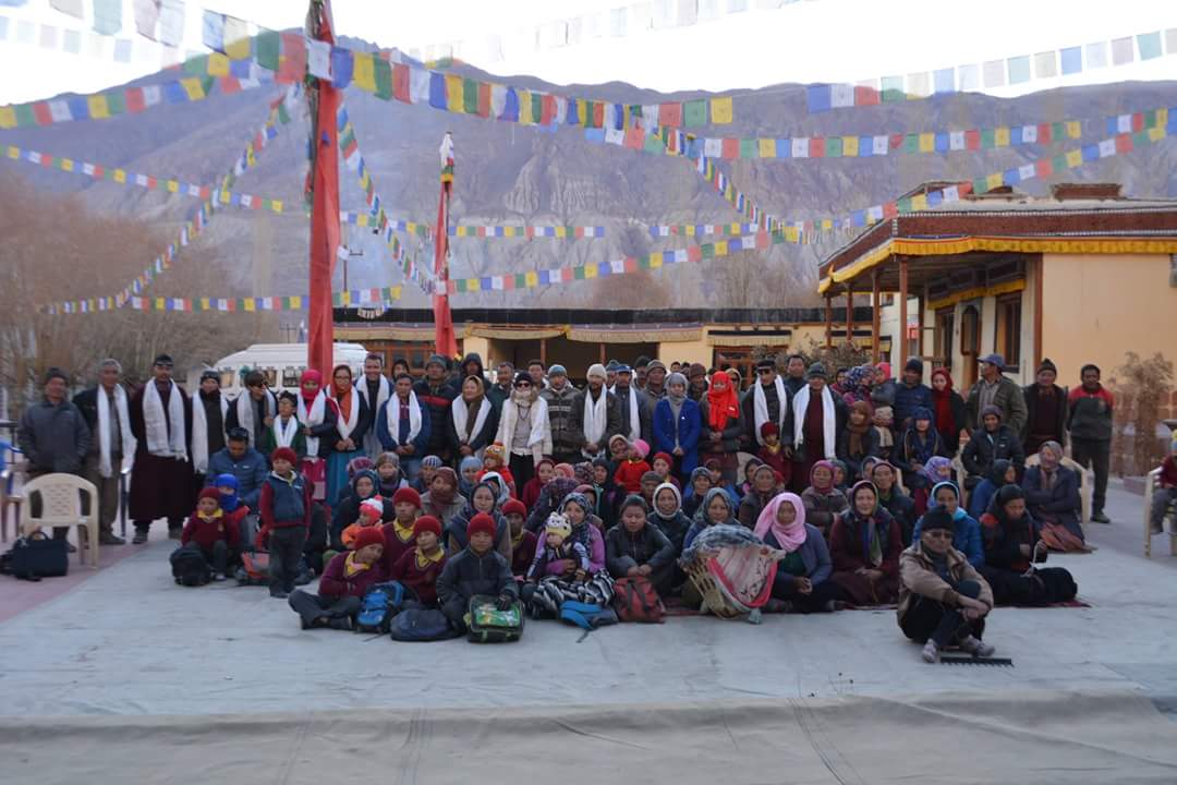 LEDeG organising organic farmer meet in Chamshen Village of Nubra valley #lehladakh