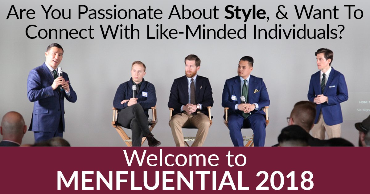 RMRStyle's tweet photo. 69 days before #Menfluential2018! Grab your tickets here: https://t.co/9wATcIuUx0 https://t.co/nX4h1iYIC8
