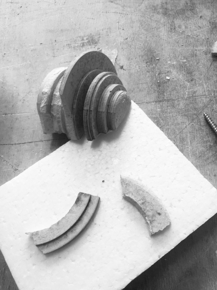 SuziTwitzerland's tweet photo. Casts from KADK spatial design students based on studies of the Gellért Baths in Budapest. https://t.co/qmOm8ItpuB