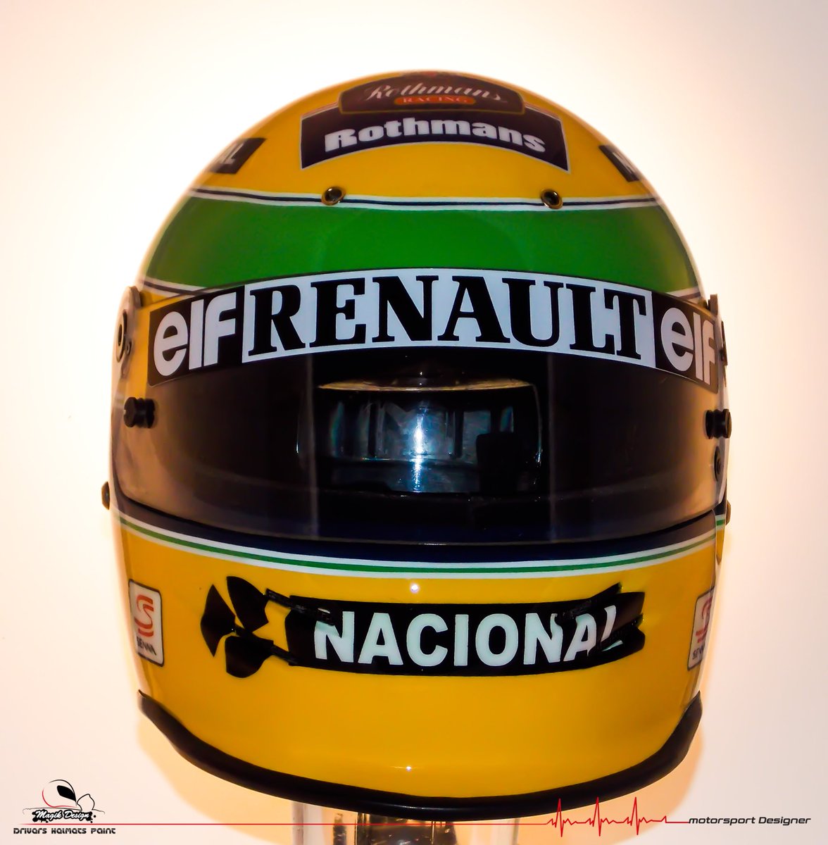 Magik_Design's tweet image. Réplica senna #Senna #F1WorldCup  #f1