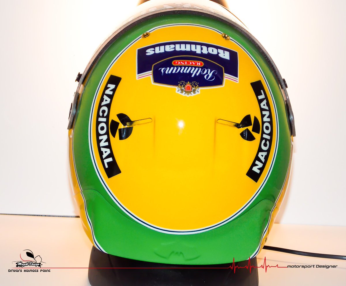 Magik_Design's tweet image. Réplica senna #Senna #F1WorldCup  #f1