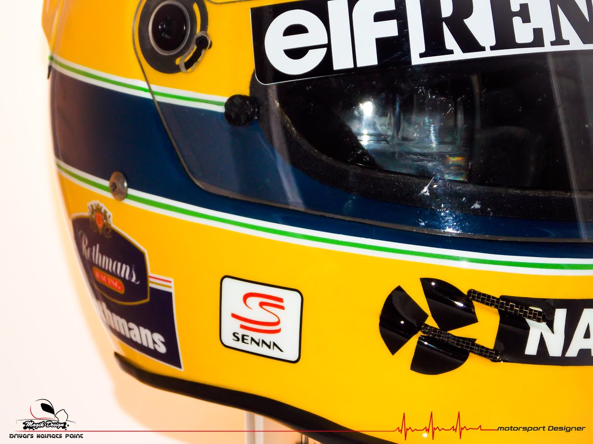 Magik_Design's tweet image. Réplica senna #Senna #F1WorldCup  #f1