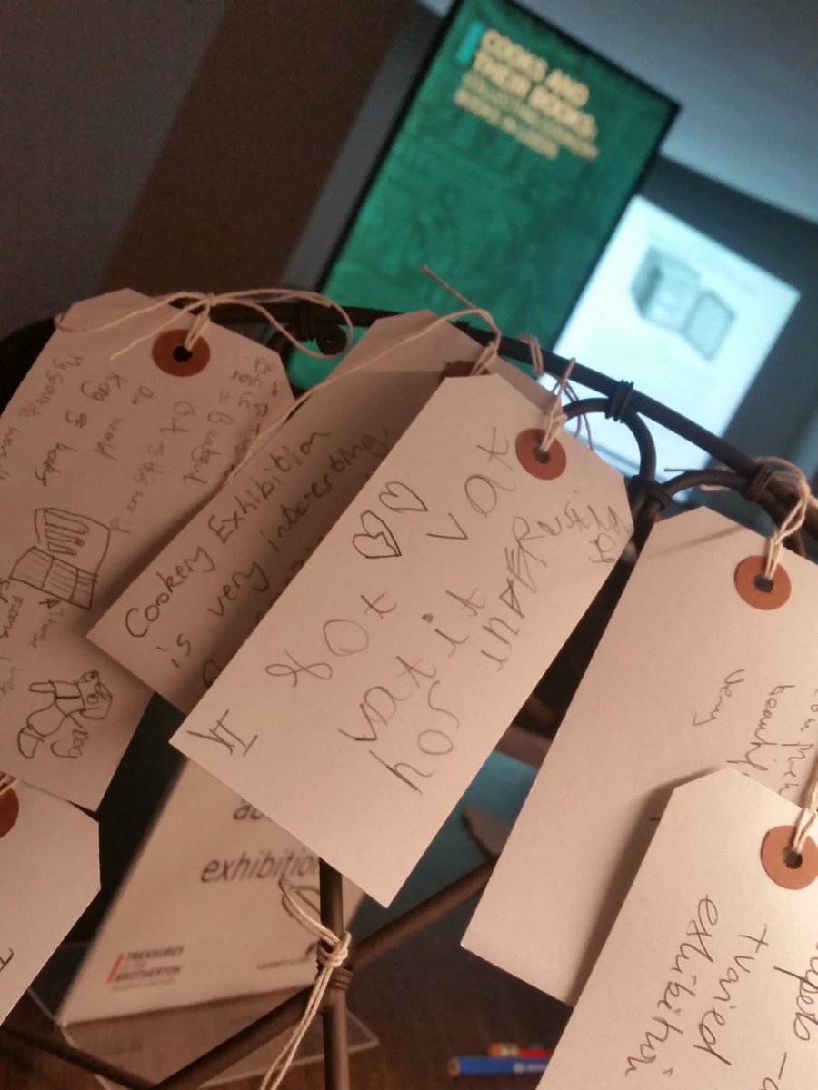 LULGalleries's tweet photo. Yesterday, a six year old visitor declared that the Treasures of the Brotherton Gallery was "interesting". Praise indeed! She added to her feedback with this lovely note. What do you think of the #CooksAndTheirBooks exhibition? https://t.co/BdkUy6Y6mB