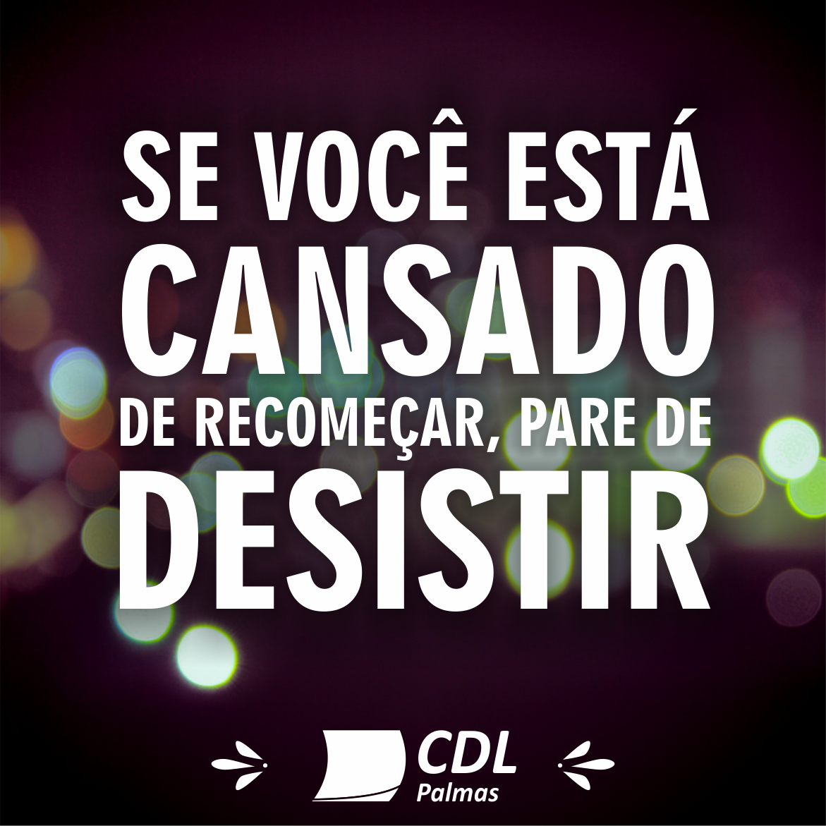 CDLPALMAS's tweet photo. A dica para o final de semana (e pra vida) é essa!  
.
☎ 63 3221 2000
.
#CDLPalmas #Palmas #PalmasTO #Tocantins #Câmaradosdirigenteslogistas #logistaspalmas #logistas https://t.co/TNxlzDIqg3
