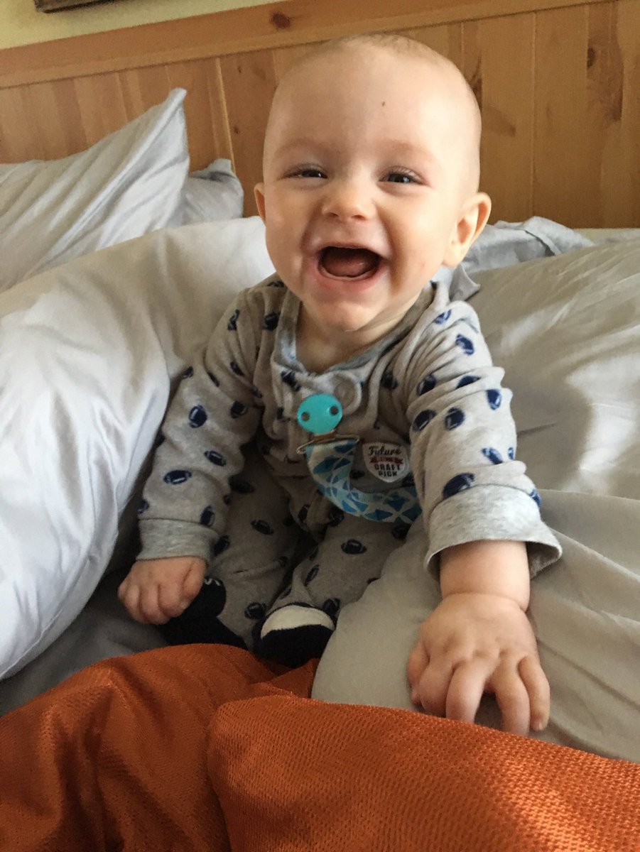 DarrinSheffer's tweet photo. #12DaysofFootballTwitter I missed out on coaching this season because the best thing that happened was the birth of my son https://t.co/bP2psC4RQI