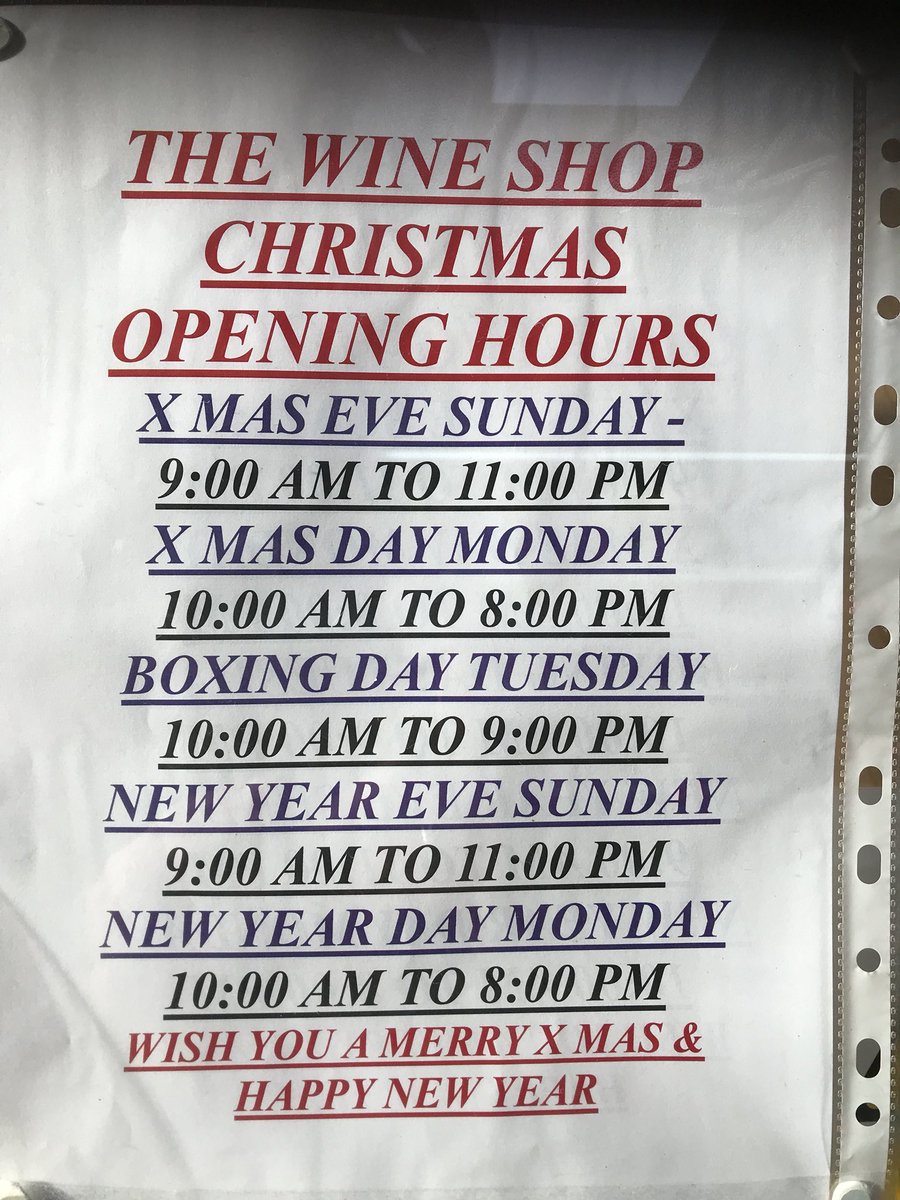 WineshopB's tweet photo. The wine shop@ Billingshurts ### special opening hours ## in festive season.. always open ..## never close ..and special ## offers in festive season.. so plz come and visit us.. merry Christmas.. and happy new year to all ...🎄🎄🎄🎄🎄 https://t.co/dXgFBV3P0M