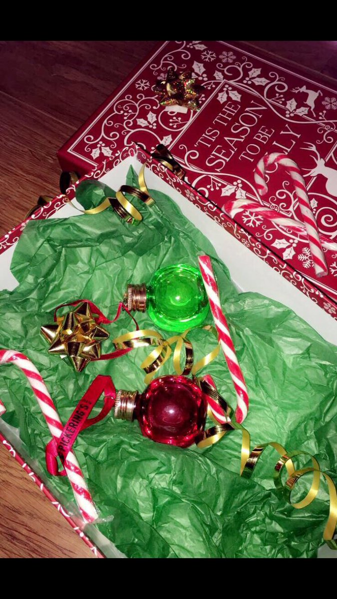 “Yes mum they only came in packs of two, I promise I didn’t steal the rest for my own tree.” @pickeringsgin #ginbaubles #mine #seasonofgiving 🎄