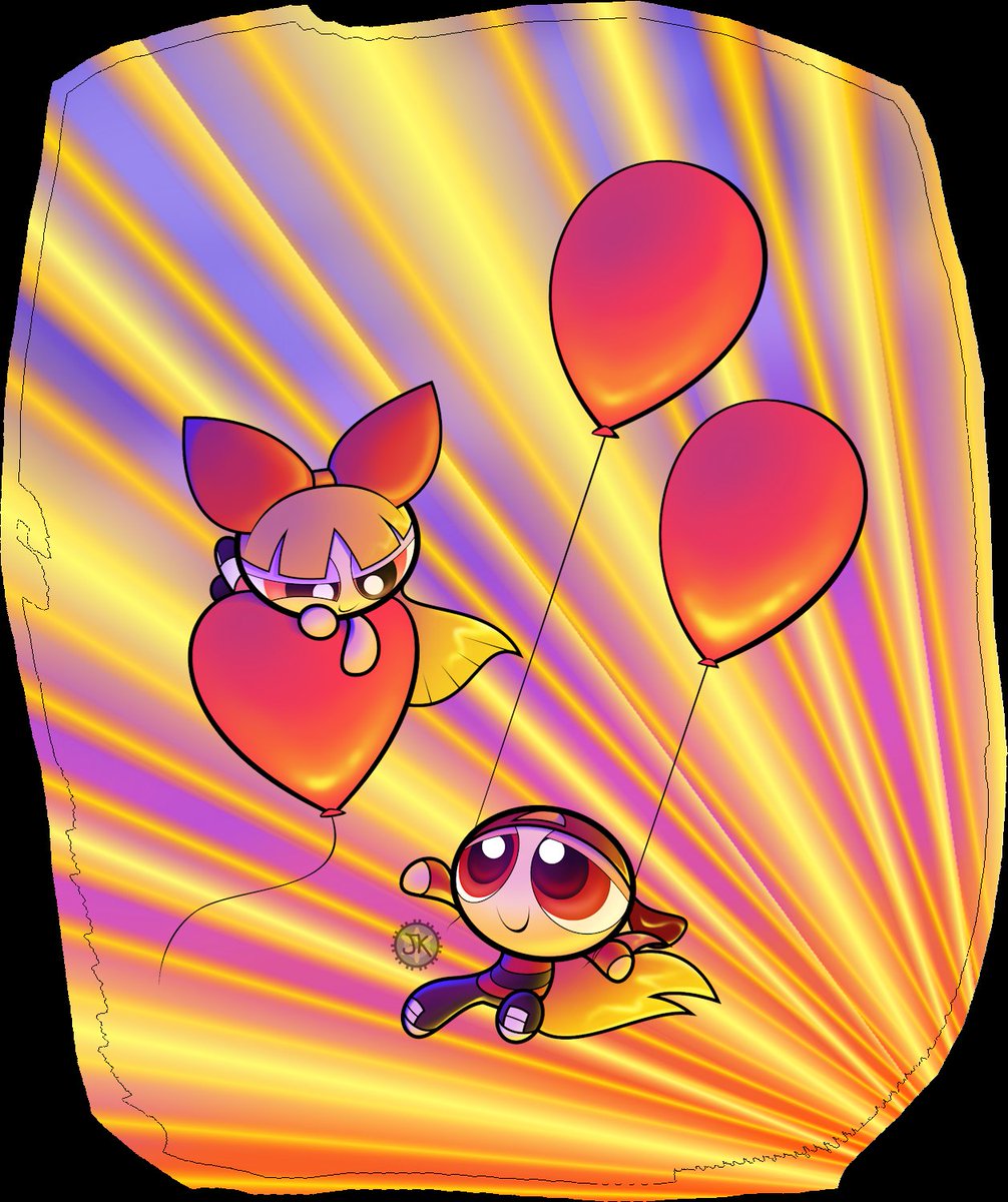 Brickredrrb's tweet photo. "Hey Blossom."

He smiles and hands her a balloon https://t.co/t42wXvIo9T