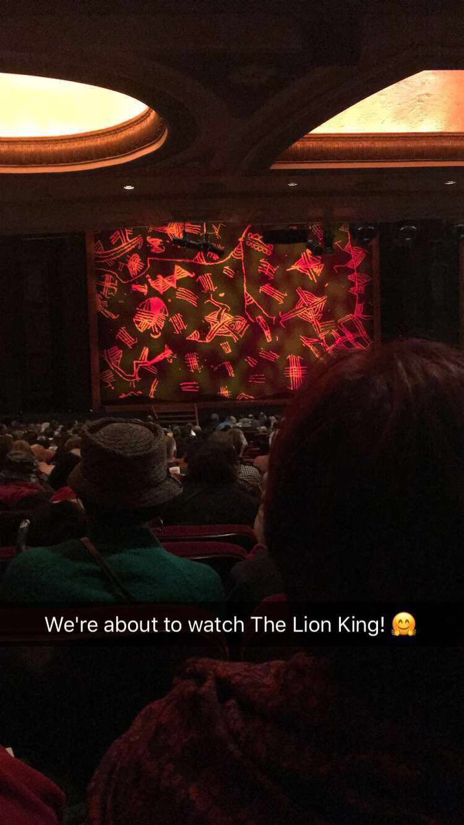 Day 47: HAPPY BIRTHDAY BABY! Trey opened his gift @ midnight but we got booze & lunch, went to the mall to get cute outfits to watch The Lion King then TGIF afterwads. I cried 2 minutes into the play 'cause we were unknowingly in the elephant row (momma's favorite animal)