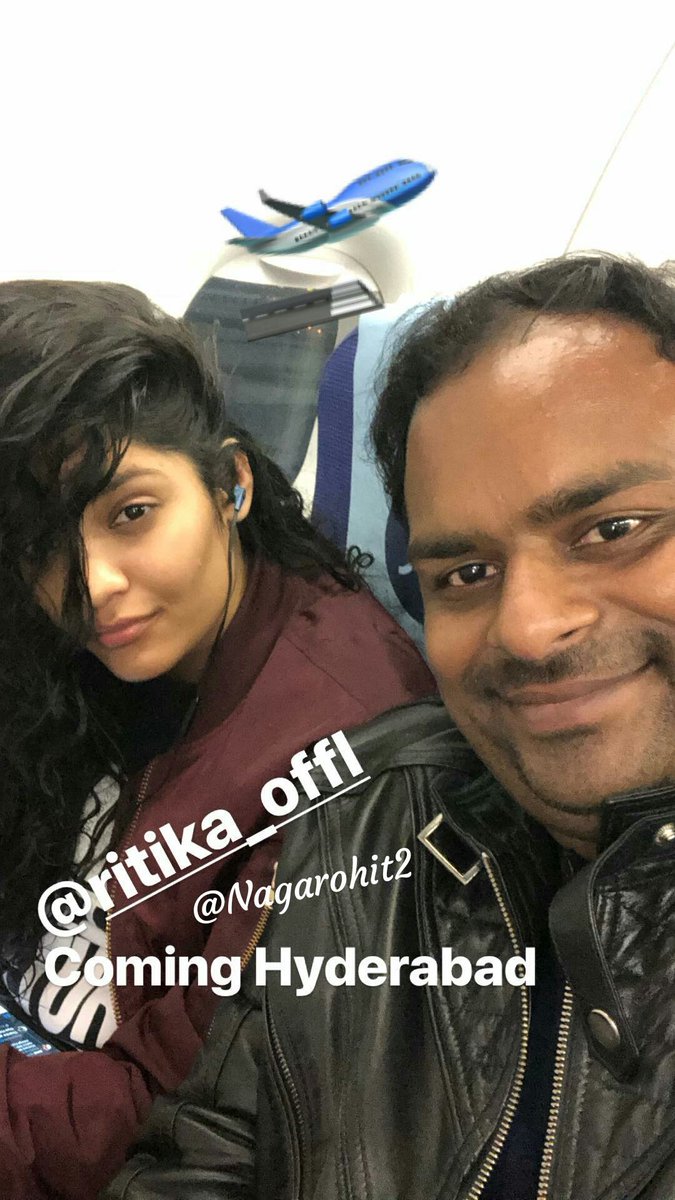 Nagarohit2's tweet photo. #RitikaSingh Coming To Hyderabad Tommorrow With Her Naveen Kumar Who Works In #FilmyCorp π
@ritika_offl Hope You Enjoyed Each & Every Moment Of Your Birthday π€ππ
I Love You So Much πβ€οΈπ
Safe Journey #Ritika π
#HappyBirthdayRitikaSingh
#HBDRitikaSingh https://t.co/XlMrEwvjk3