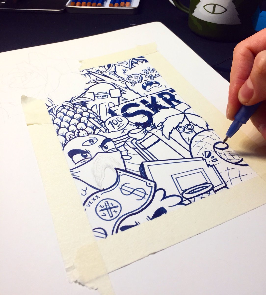 vexx_art's tweet image. Lines