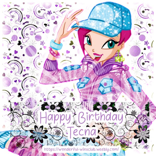 #HappyBirthday #TecnaOfWinxClub 
Happy Birthday Beautiful Fairy of Technology
