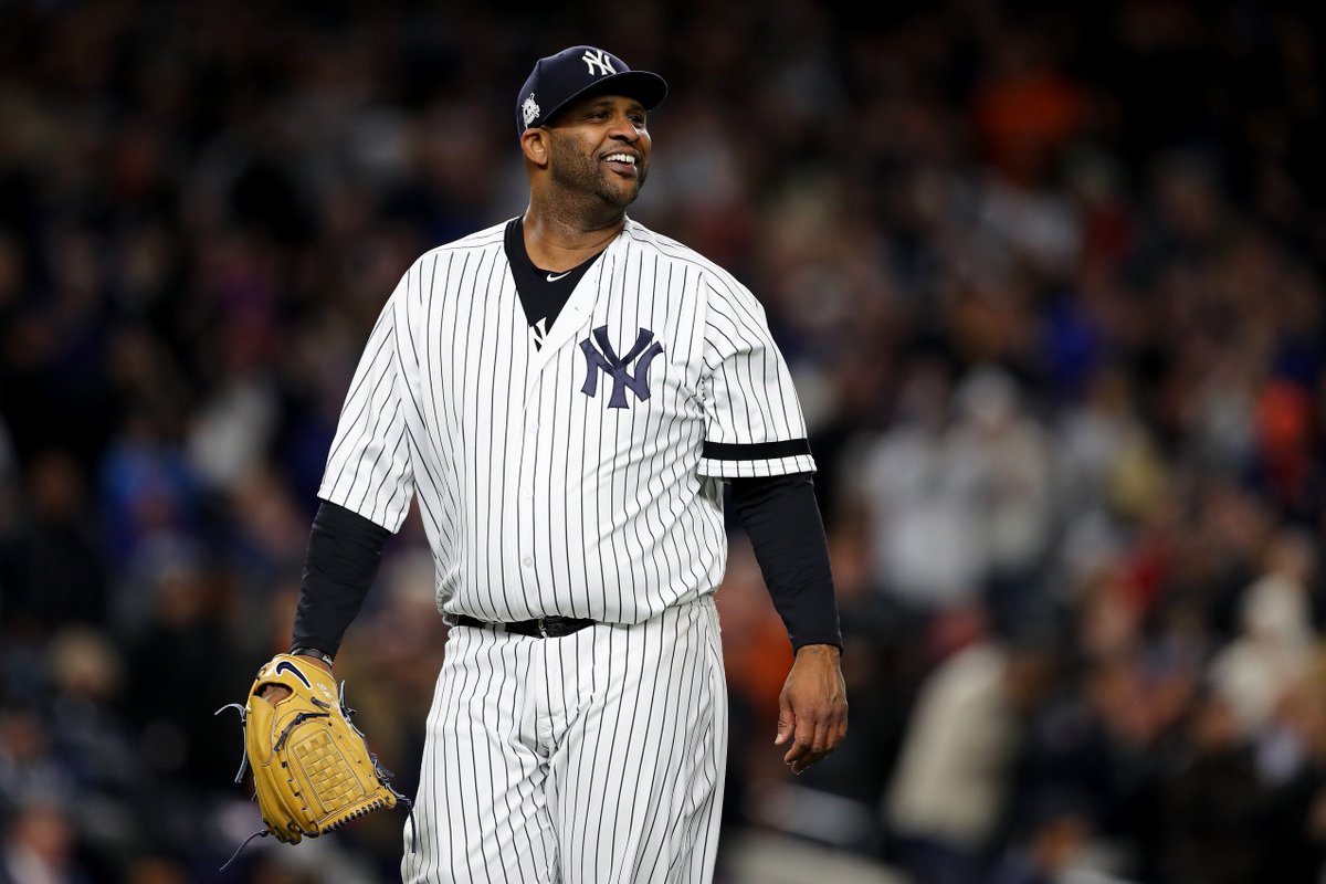 BRWalkoff's tweet photo. CC Sabathia returning to Yankees on one-year deal, per @Feinsand https://t.co/H2aLgupt9Z