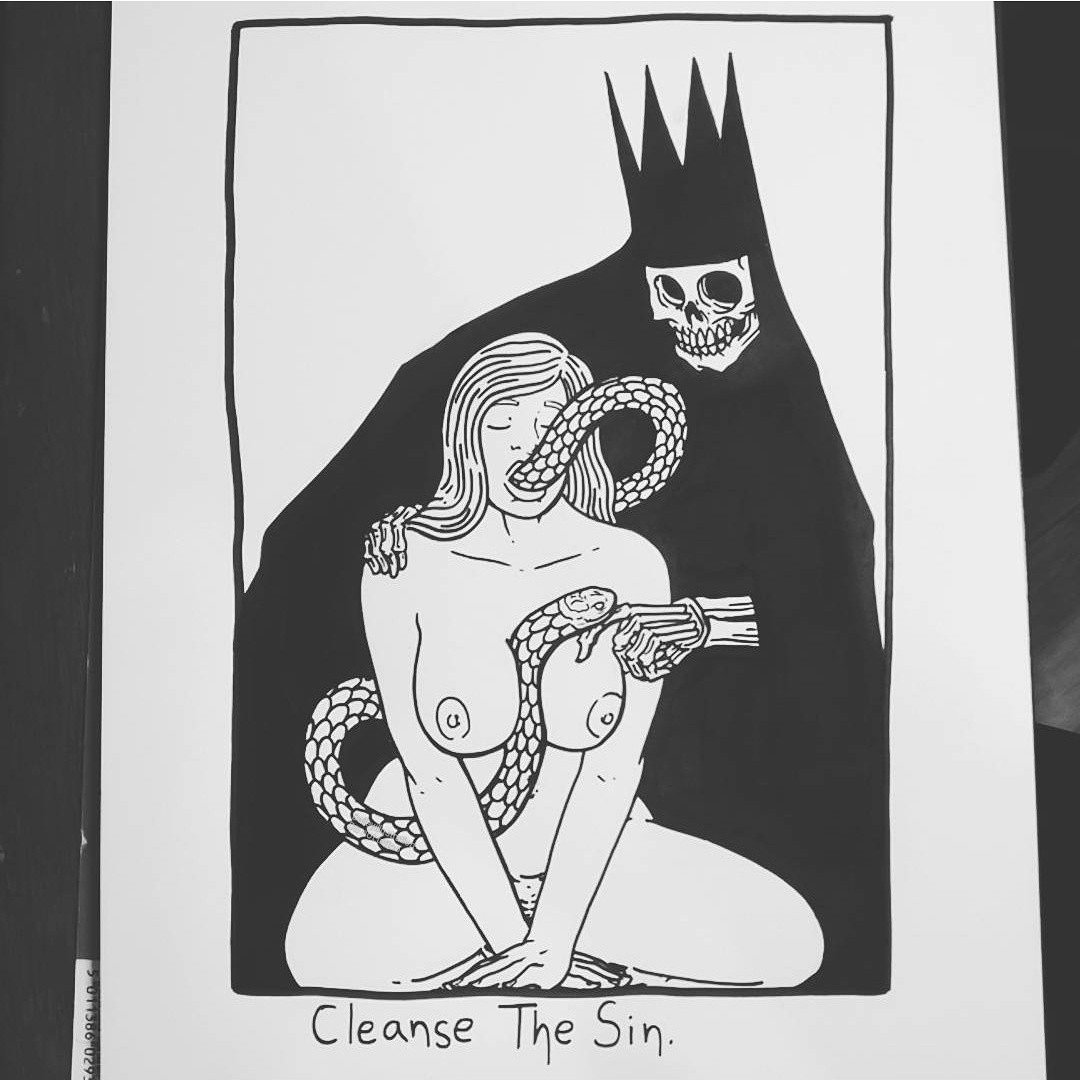BAILEYDRAWS's tweet photo. Cleanse The Sin. https://t.co/V5aHCfUv38