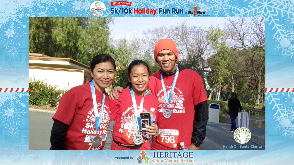 HandsOnSCV's tweet photo. HandsOn Santa Clarita’s 5th annual holiday fun run!
#SierraHerritageMedicalGrouo #HOSC5k10k https://t.co/Qje6rX3M7i