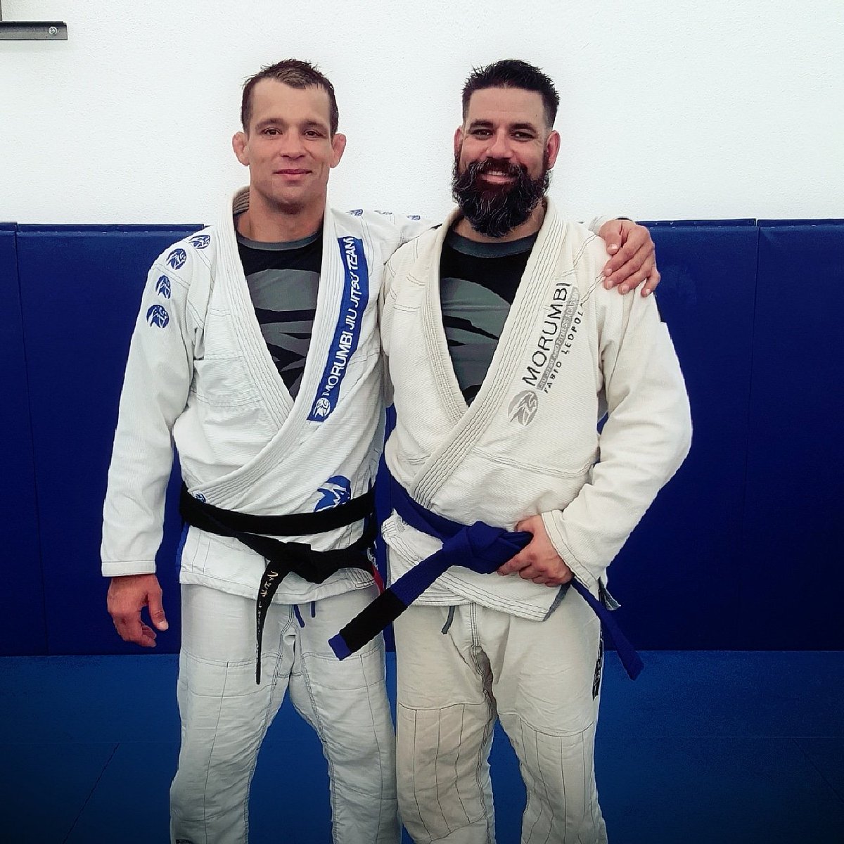 PaulKoch75's tweet photo. Happy, proud and humbled. The journey into jiu jitsu has been life changing.  Thank you to all my training partners and the incredible professors at Morumbi Academy and especially Fabio Leopoldo #bluebelt #justgettingstarted https://t.co/iSg80rfEAL