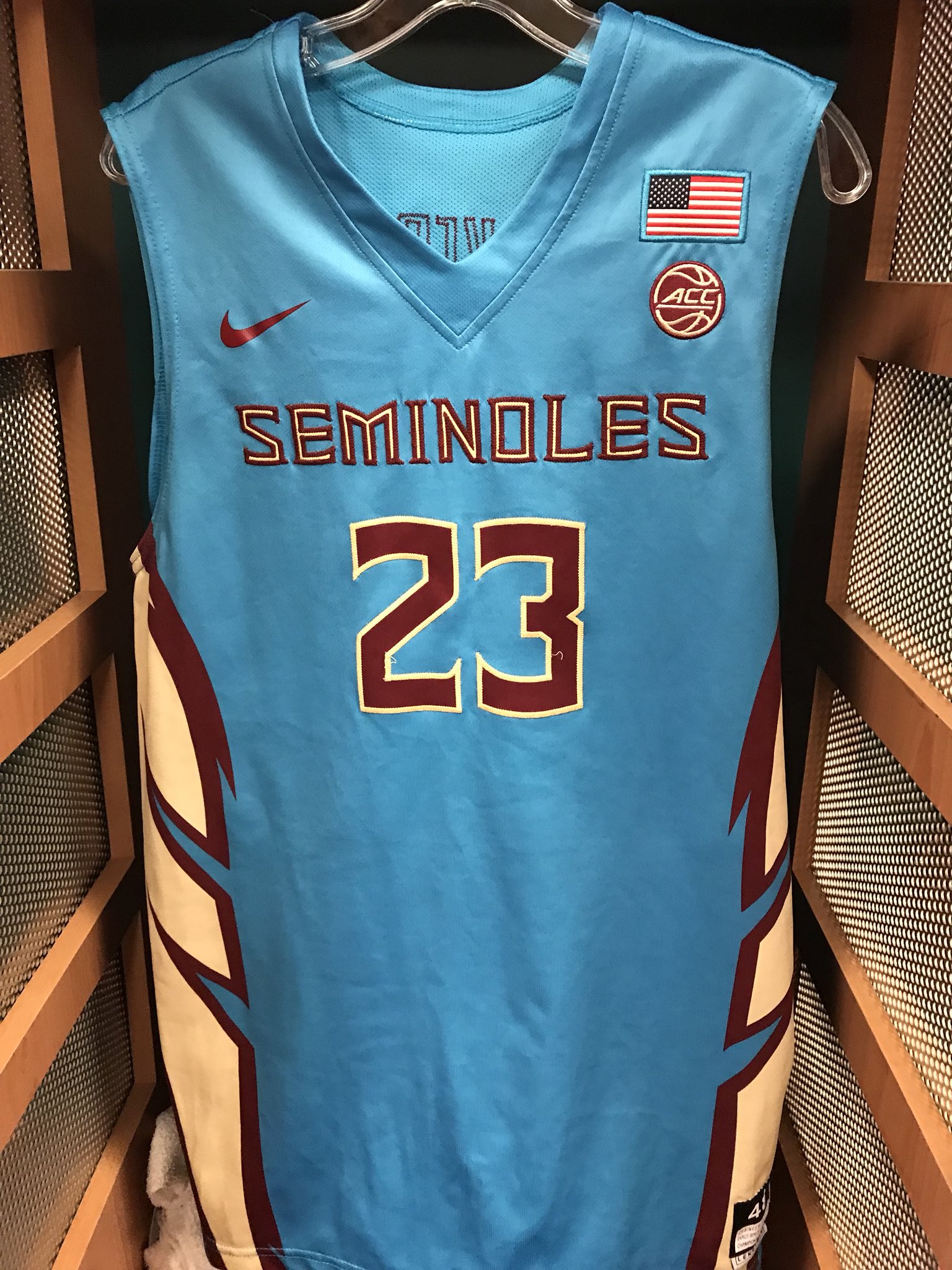 fsu blue basketball jerseys