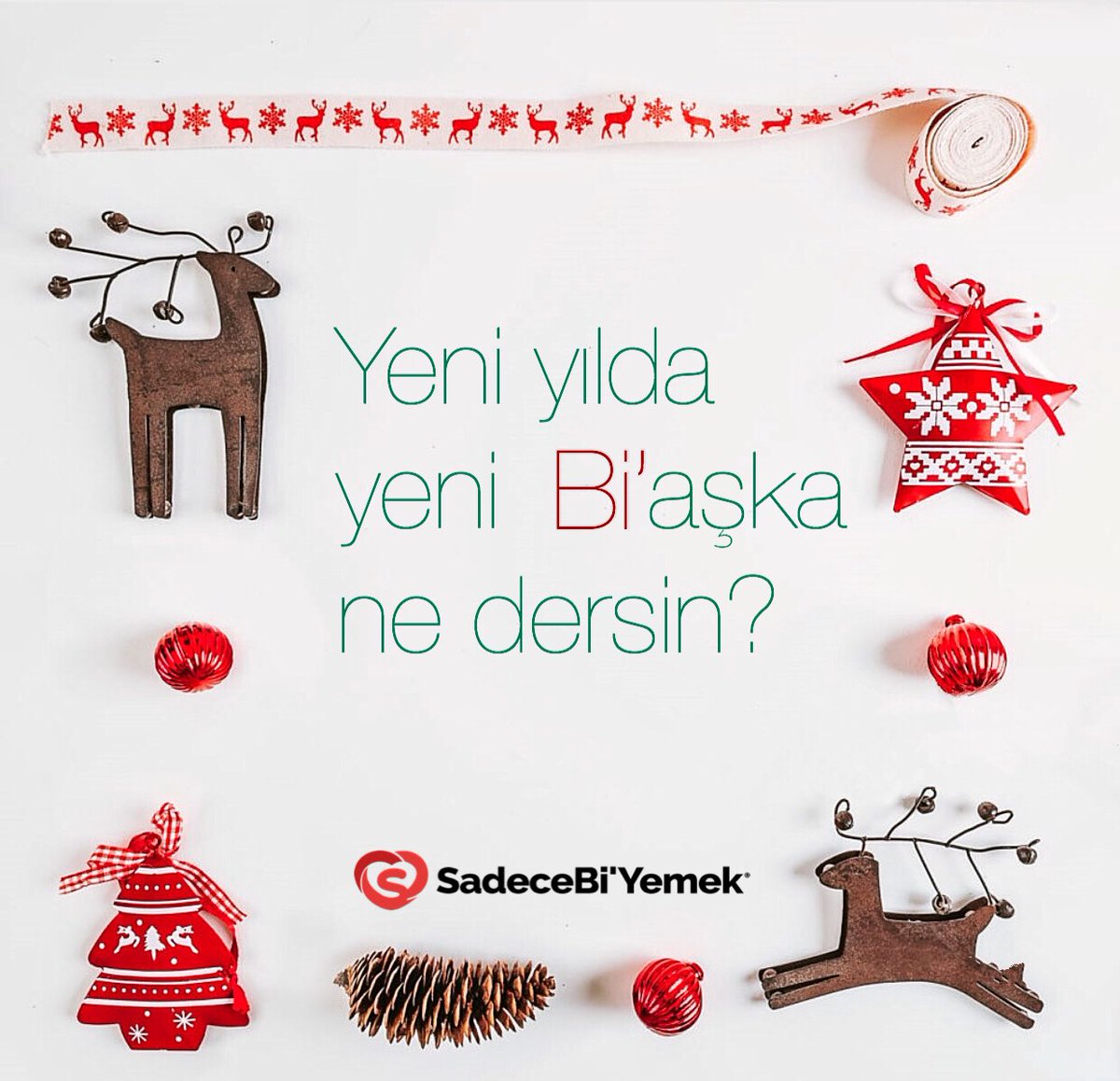 sadecebiyemek's tweet photo. Yeni yılda yeni Bi’aşka ne dersin?   #Matchmaking #sadecebiyemek #aralık #yeniyıl #yeniask https://t.co/AJVLBTlDUX
