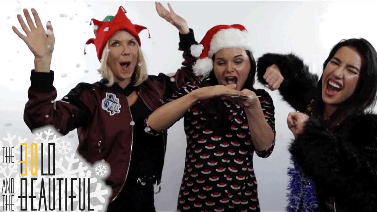 KatherineKellyL's tweet photo. Always such a blast at the @BandB_CBS Christmas party w/ @heathertom @JacquelineMWood ... 🎄🎉💖#BoldandBeautiful #cbsdaytime @CBSDaytime @boldinsider https://t.co/cClLRwAWYT