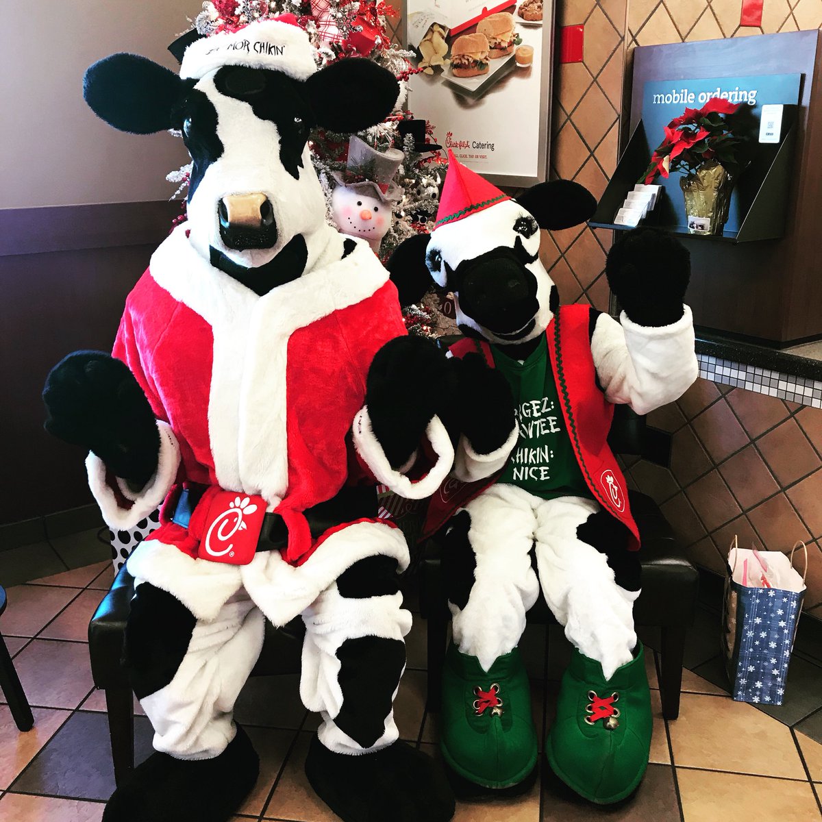 chick fil a customizable mini plush cows