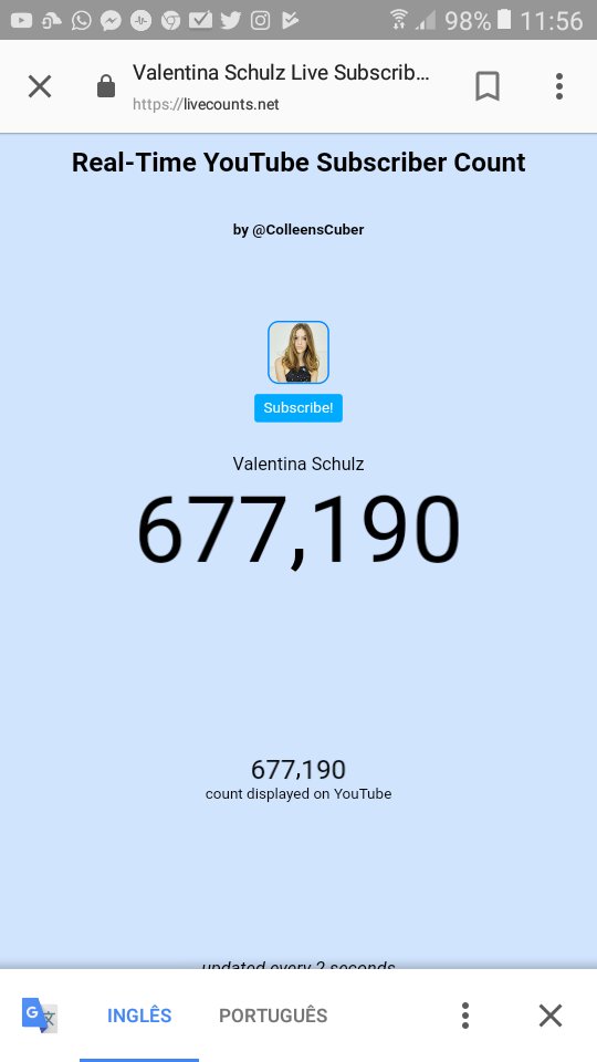 alwaysonvalen's tweet photo. FALTA POUCO SCRRRR #VEM700K 💗🍍 
@valentinaschulz https://t.co/lW1booiV6K