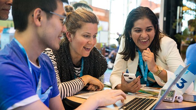 ChadSchaeffer's tweet photo. A Newcomer's Perspective: 3 Unlikely Dreamforce '17 Takeaways https://t.co/SPxwszFe8H https://t.co/W6s96uUhTr