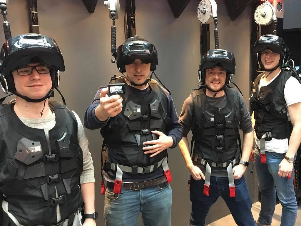 unsaltedrhino's tweet photo. That was intense!! Highly recommend @voidvr @starwars @westfieldlondon shared with the very friendly YouTuber @mixedrealitytv from Germany.
.
.
.
#starwarsvr #starwars #thevoidvr #thevoid #secretsoftheempire #virtualreality #mixedreality #vr #westfield https://t.co/jLqPZiPAMR https://t.co/xyxT16eFGZ
