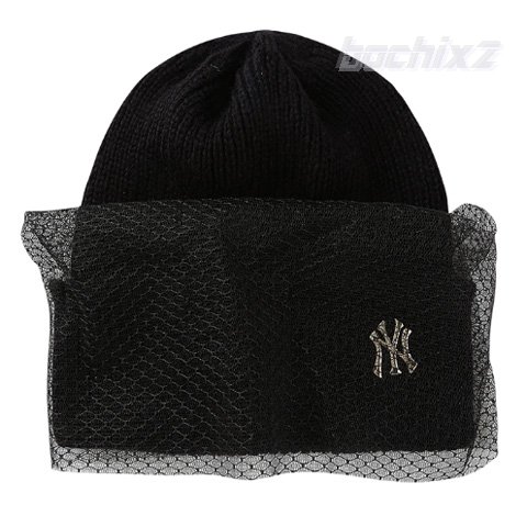 ATIÏSSU ニット帽 ブラック TWICEジヒョモモ着用 ON THE ROAM × So iLL