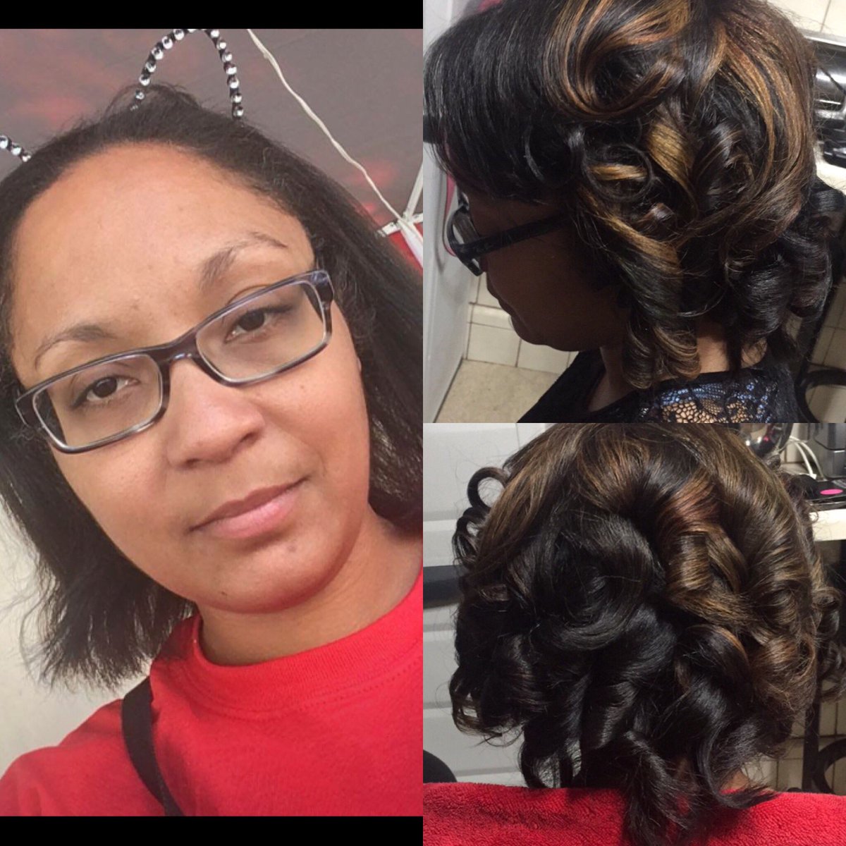 zaida_eternity's tweet photo. Beautiful transformation done by me #partialhighlights #curls #bevelingflatiron #graycoverage #Cosmetology #lovewhatido #nyc #StatenIsland https://t.co/SMx3XLjJ05