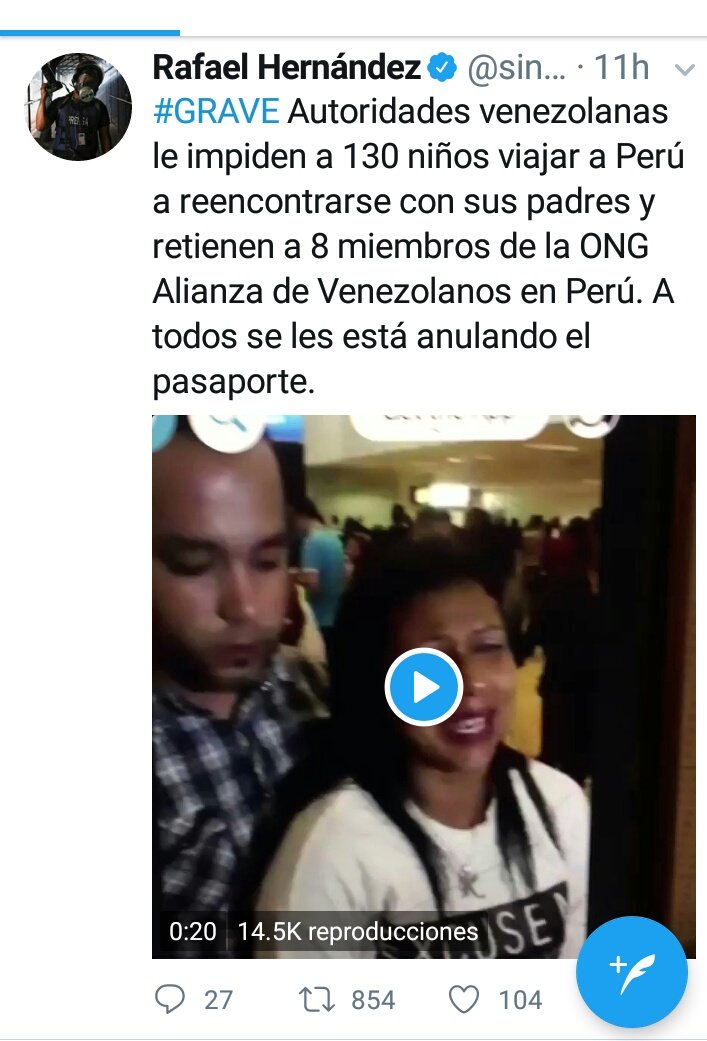 gererfer's tweet photo. @sincepto El #HolocaustoChavista no solo asesina de HAMBRE por falta de medicinas o tratamiento médico, ahora arremete directamente contra niños violando sus derechos. #NazisDelSigloXXI @POTUS @Europarl_ES @Almagro_OEA2015 @JMVivancoHRW @ONU_es #IntervenganYa !
#SOSVenezuela ! https://t.co/4sF9GKIiuk