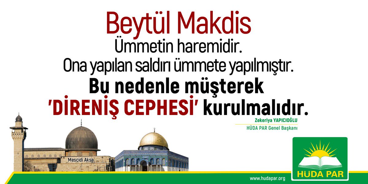 HurEkipOsmaniye's tweet photo. Minarelerde yeni bir sela, Ufukta güneş doğmadı hala, Doğarken şafak Kudüs sen ağla, Kurtulsun artık Mekke ve Hama,
#BüyükKudüsMitingi https://t.co/aAbsbEFRFQ