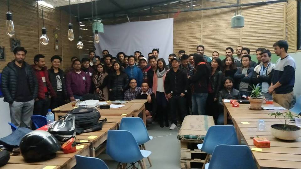 DhimalRohit19's tweet photo. #FrontendNepal #meetup2017 Thanks @frontendnepal for organizing the meetup :) https://t.co/aholtR8kGw