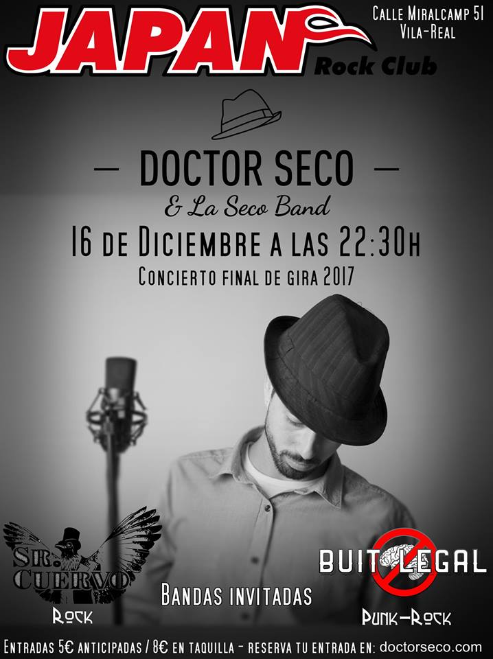 musicadelpv's tweet photo. Esta nit a les 22:30h @Secoficial + @BUIT_LEGAL + Sr. Cuervo a la Sala Japan de Vila-real
https://t.co/ywDe3Y5Ilu https://t.co/omIUTEYxxL
