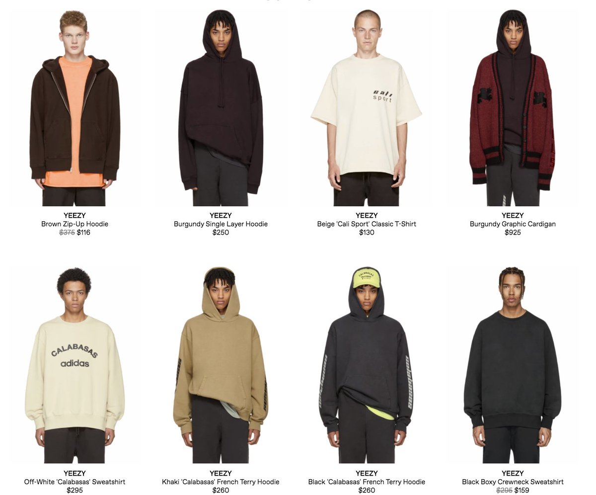 yeezy french terry hoodie