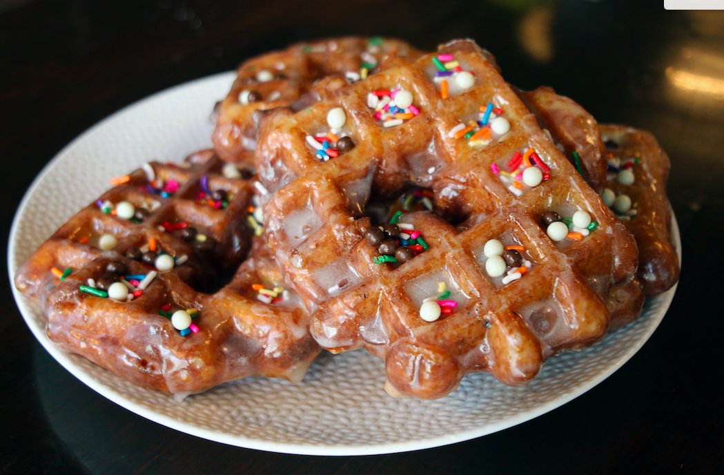 A brunch isn't brunch without a Belgian doughnut waffle. #DCbrunch #bitcheswhobrunch