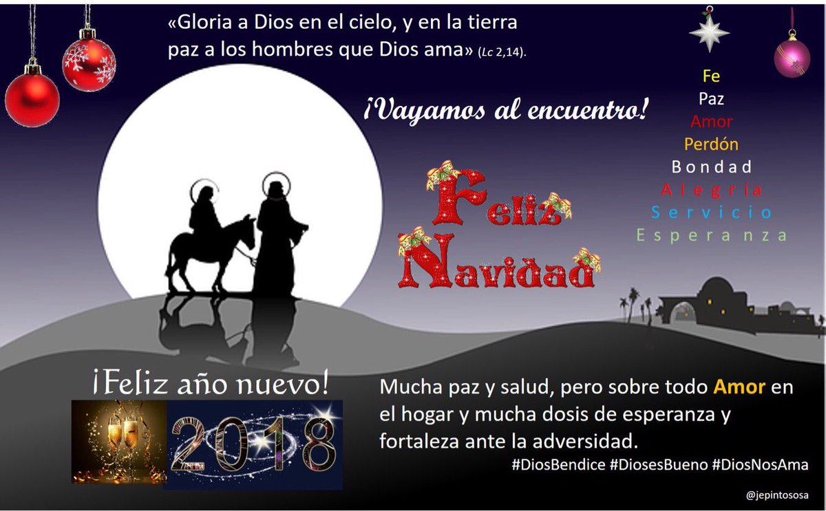 SerProfesor's tweet photo. A todos, gracias por este 2017, por su cariño y apoyo. Toca ahora el cierre de año, de reflexión y de hacer una pausa en el camino. Feliz Navidad y un 2018 recargado, mucho mejor, con mucha paz, salud y energía. Disminuyo mi actividad en las redes, nos vemos de nuevo el 4 enero🤗 https://t.co/V0Yciw1Dy3