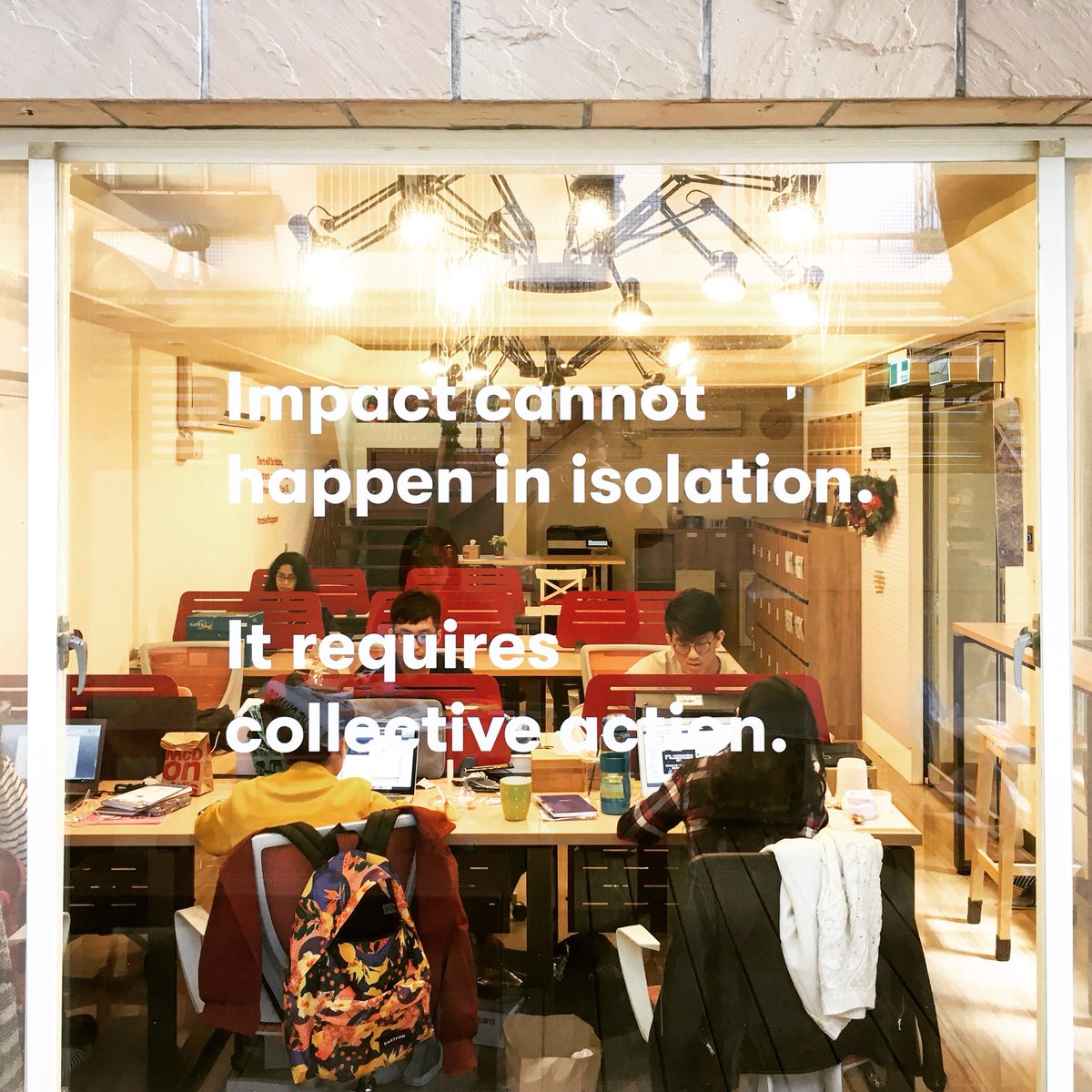 impacthubtaipei's tweet photo. #ImpactHubTaipei #hubdaily #afternoonwork #coworking #community #coworkinglife https://t.co/wv5GmDGZOJ
