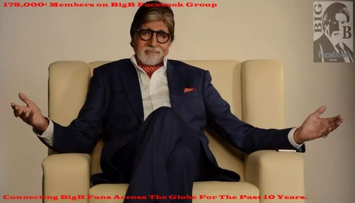 BigB_FB_Group's tweet photo. #BigBFacebookGroup now 178,000 members strong..Thank you to all those that visit daily and those who are part of the group for making it so happening 😎 https://t.co/IDkH9HEQjD