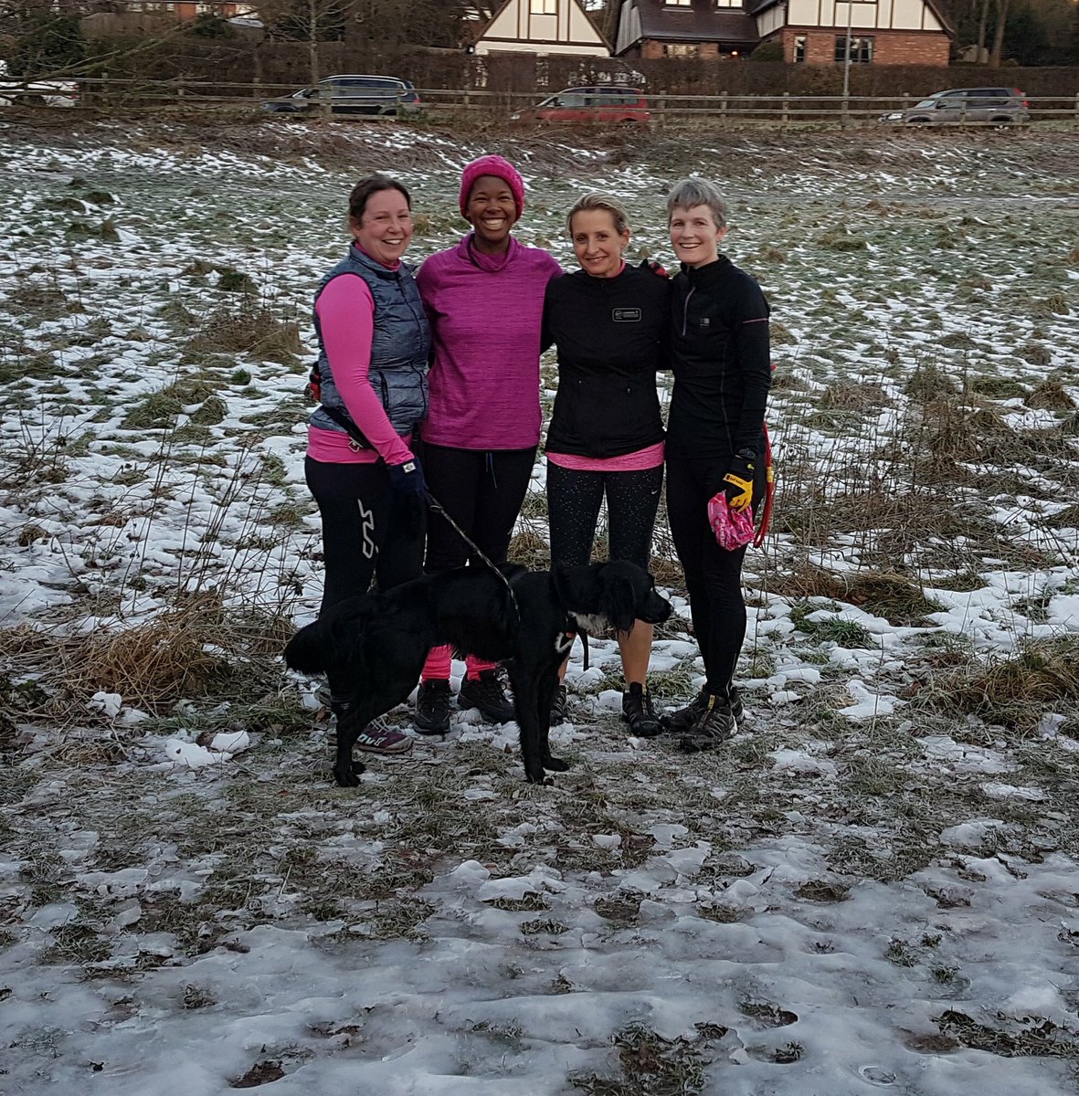 NewsTte's tweet photo. Awesome #speedmarch this morning even if we had to detour due to the #ice 🏃‍♀️❄️ #military #fitness #berko #bourneend https://t.co/GgvemUKDg3