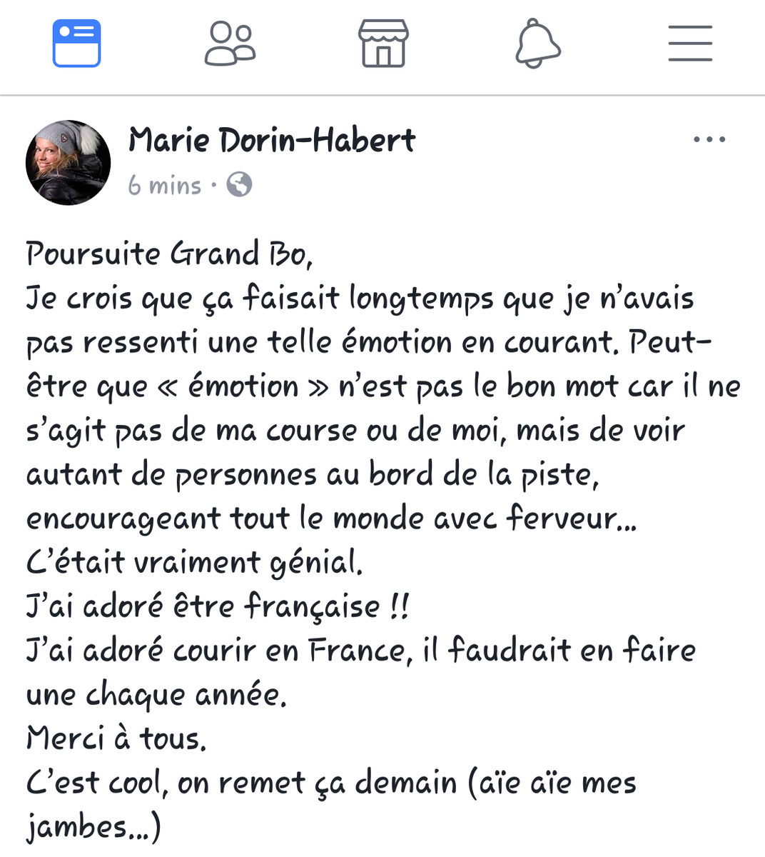 CelineSportive's tweet photo. #MarieDH écrit son bonheur de courir en France ! 🇫🇷
#biathlon #ALGB17 @FedFranceSki @BiathlonALGB https://t.co/ASanqaZYqi