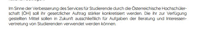 lenarustotalus's tweet photo. So, jetzt haben wir ALLE wirklich ein immenses Problem. Aus dem Regierungsprogramm: Das allgemeinpolitische Mandat der #ÖH soll abgeschafft werden. Ausweitung der Sanktionsmögllichkeiten.
#tagX #schwarzblau https://t.co/Yc6T7iXvBq