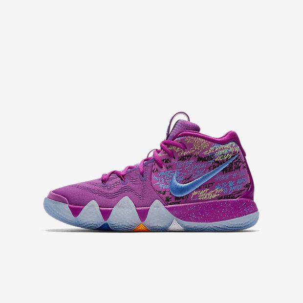 kyrie 4 confetti grade school