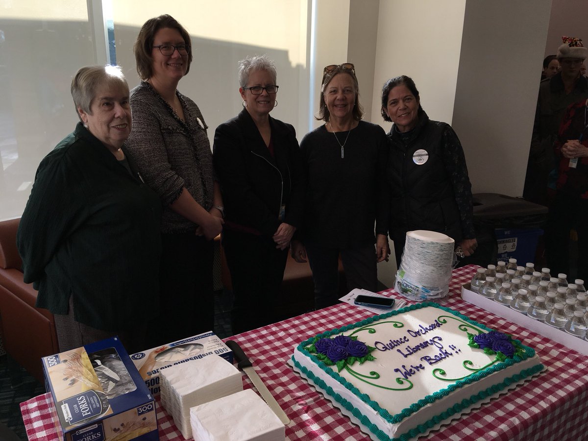 MCPL_Libraries's tweet photo. Acting Director Anita Vassallo with members of the #QuinceOrchardLibrary Friends of the Library Chapter https://t.co/3aNQSKuWbe